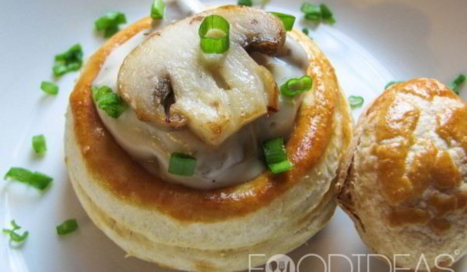 Рецепт волованы из слоеного теста