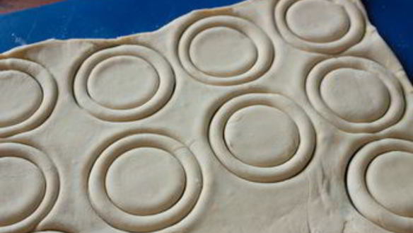 ШАГ 2. волованы с грибной начинкой