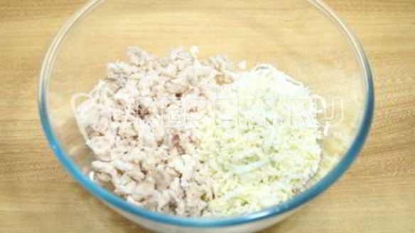 ШАГ 2. закуска елочные шары