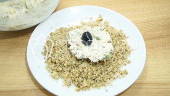 ШАГ 6. закуска елочные шары