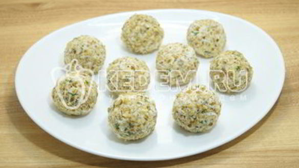 ШАГ 7. закуска елочные шары