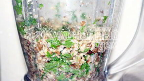 ШАГ 5. закуска из баклажанов с грецкими орехами