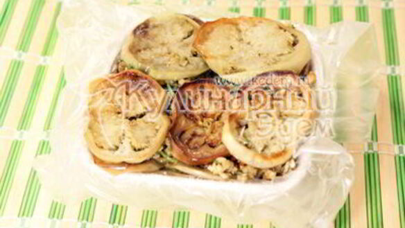 ШАГ 7. закуска из баклажанов с грецкими орехами