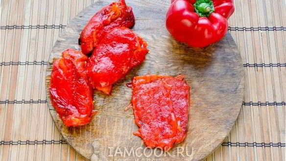 ШАГ 9. закуска из болгарского перца с брынзой и травами