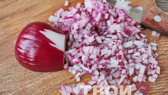 ШАГ 3. закуска из сельди