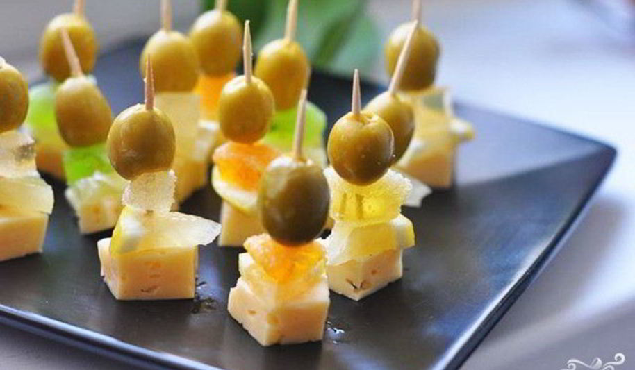 Рецепт закуска к мартини