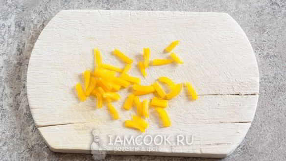 ШАГ 5. закуска картошка с крабовыми палочками