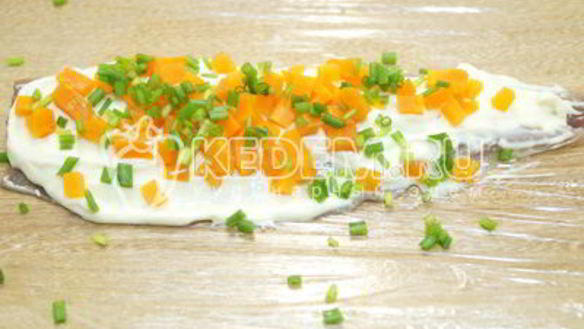 ШАГ 3. закуска новогодняя селедочка