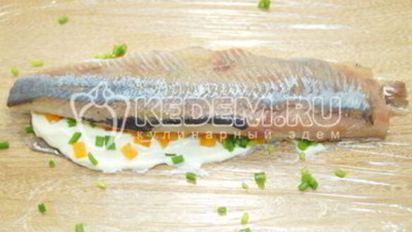 ШАГ 4. закуска новогодняя селедочка