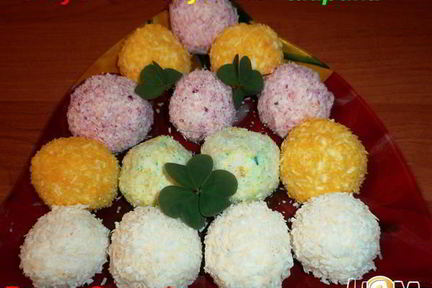 Закуска Радужные шарики