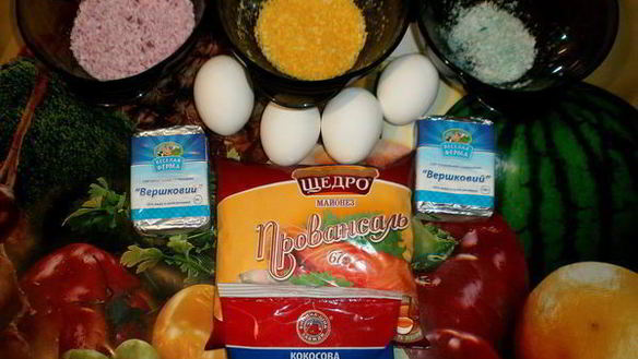 ШАГ 8. закуска радужные шарики