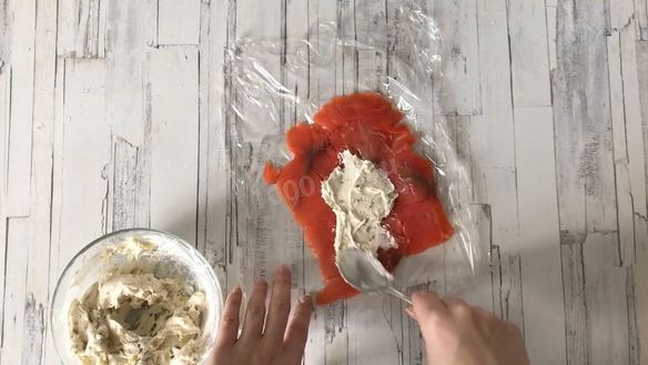 ШАГ 5. закуска с красной рыбой