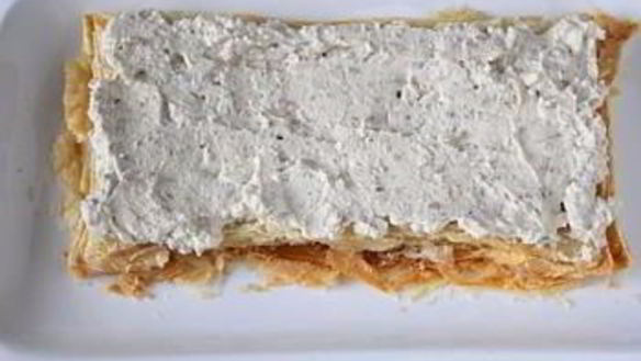 ШАГ 3. закусочный торт наполеон с икрой и печенью трески