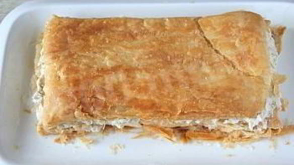 ШАГ 5. закусочный торт наполеон с икрой и печенью трески