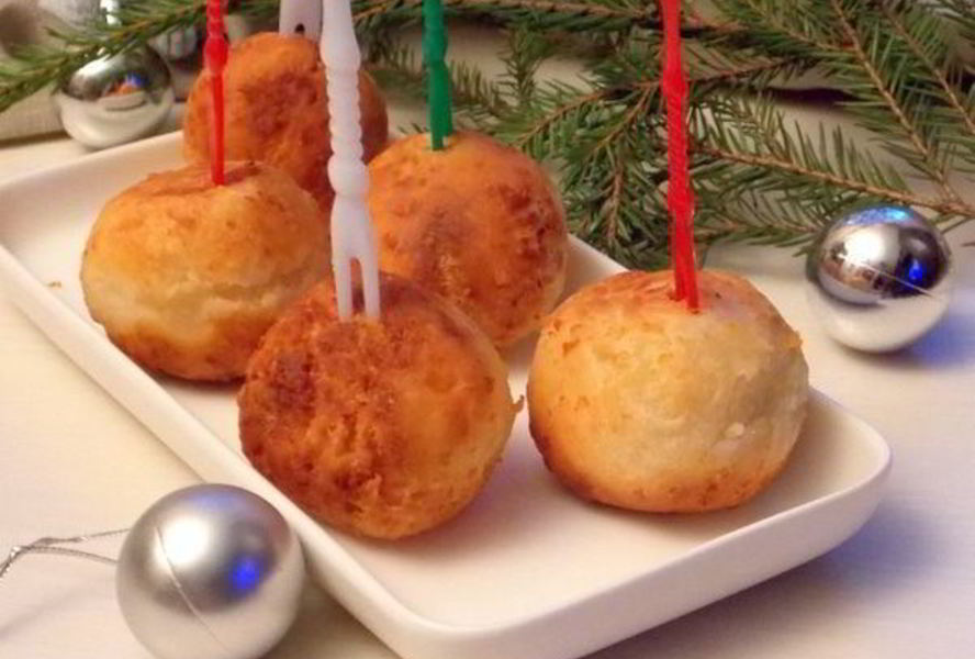 Закусочные сырные шарики