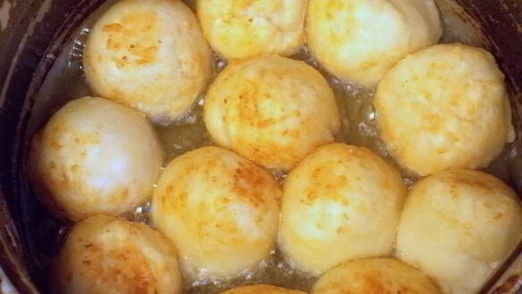 ШАГ 8. закусочные сырные шарики