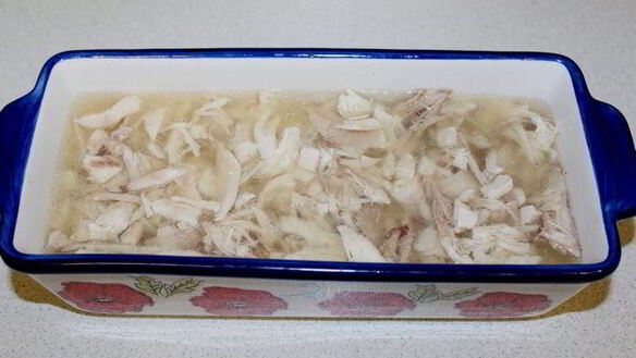 ШАГ 9. заливное из курицы