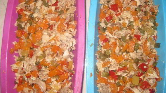 ШАГ 6. заливной террин с курицей и овощами