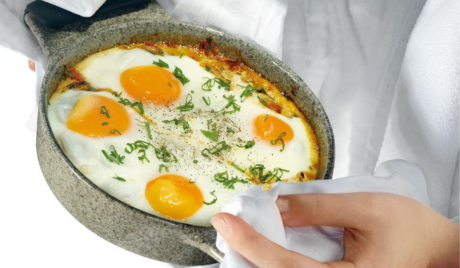 Рецепт запеченные яйца в восточном стиле