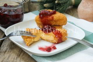 Жареный сыр в панировке