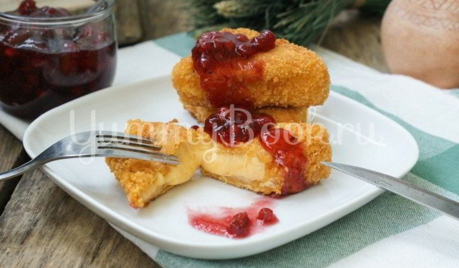 Рецепт жареный сыр в панировке