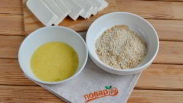 ШАГ 3. жареный сыр