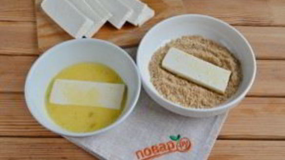 ШАГ 4. жареный сыр