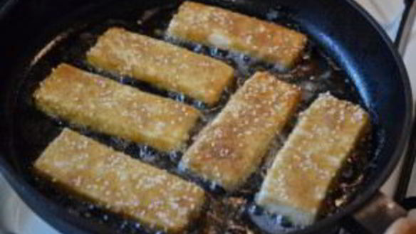 ШАГ 5. жареный сыр