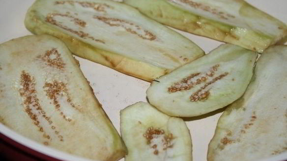 ШАГ 2. жареные маринованные баклажаны