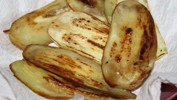 ШАГ 4. жареные маринованные баклажаны