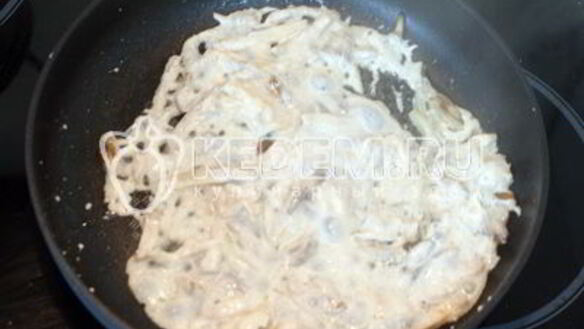 ШАГ 2. жульен с курицей и грибами