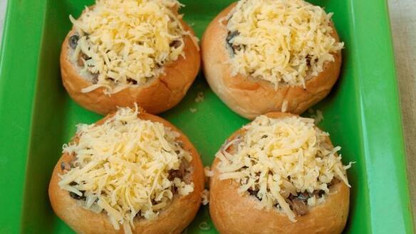 ШАГ 6. жульен в булочках