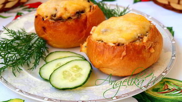 ШАГ 7. жульен в булочках